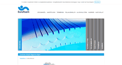Desktop Screenshot of eurofoam.hu