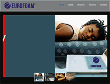 Tablet Screenshot of eurofoam.com.ng